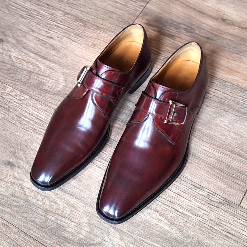 MAGNANNI Single Monkstrap (Men's Size 8 - Fits like a Size 8.5 / 9)